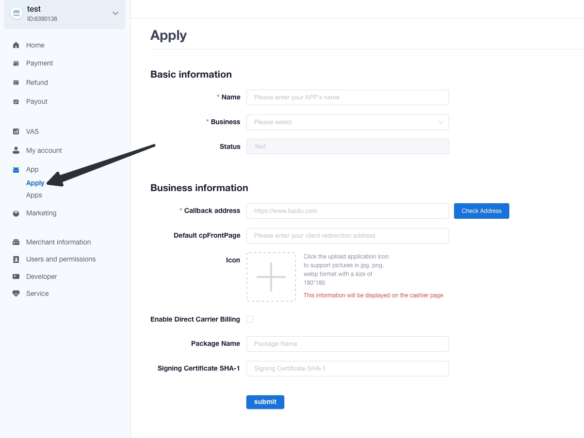 Create App
